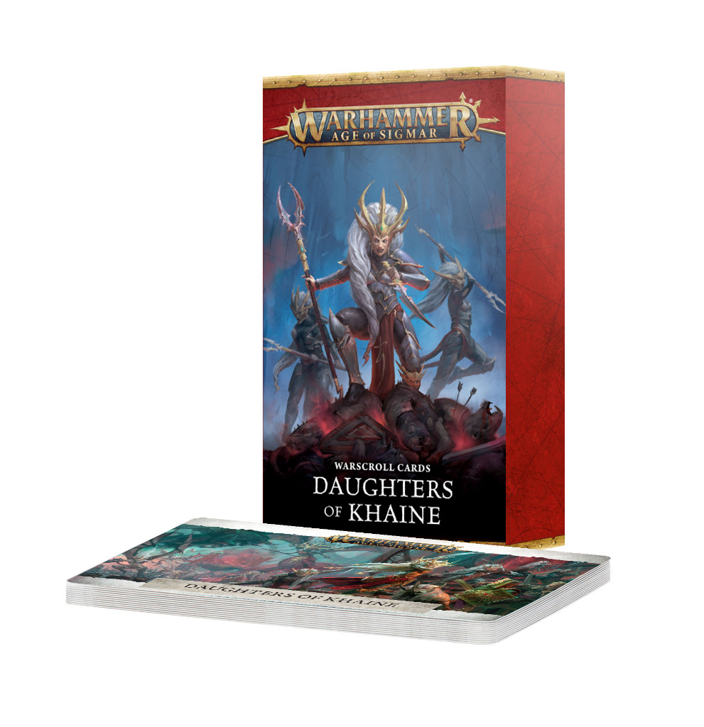 Warscroll Cards: Daughters of Khaine 1
