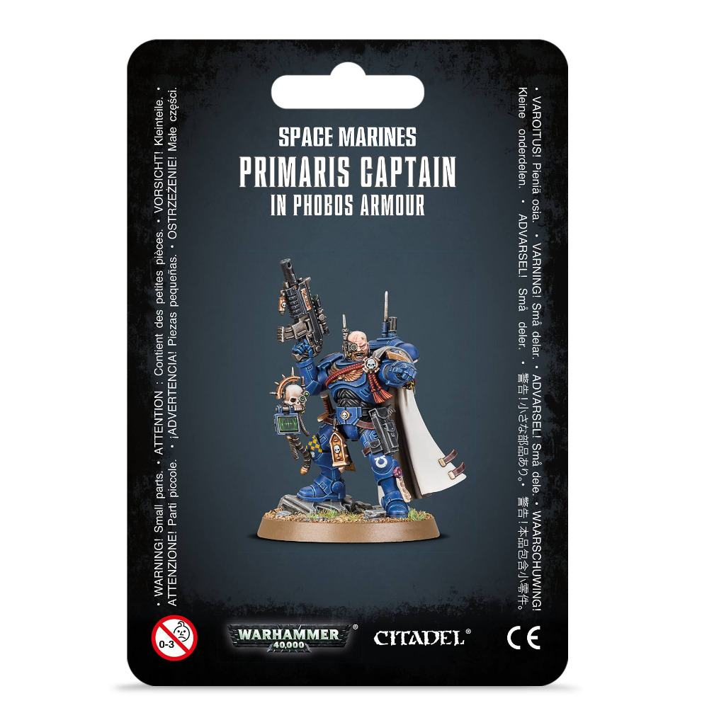 Space Marines: Primaris Captain in Phobos Armour 1