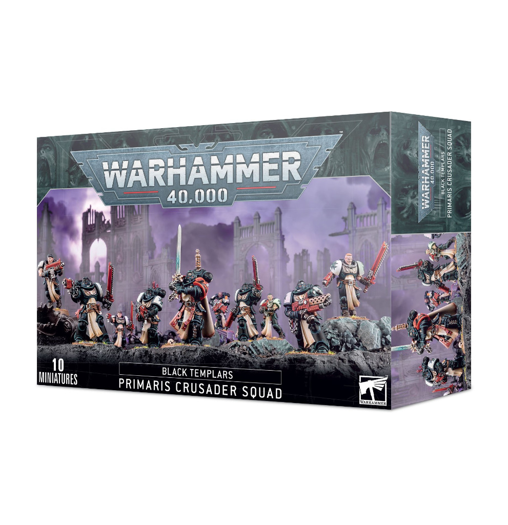 Black Templars: Primaris Crusader Squad 1