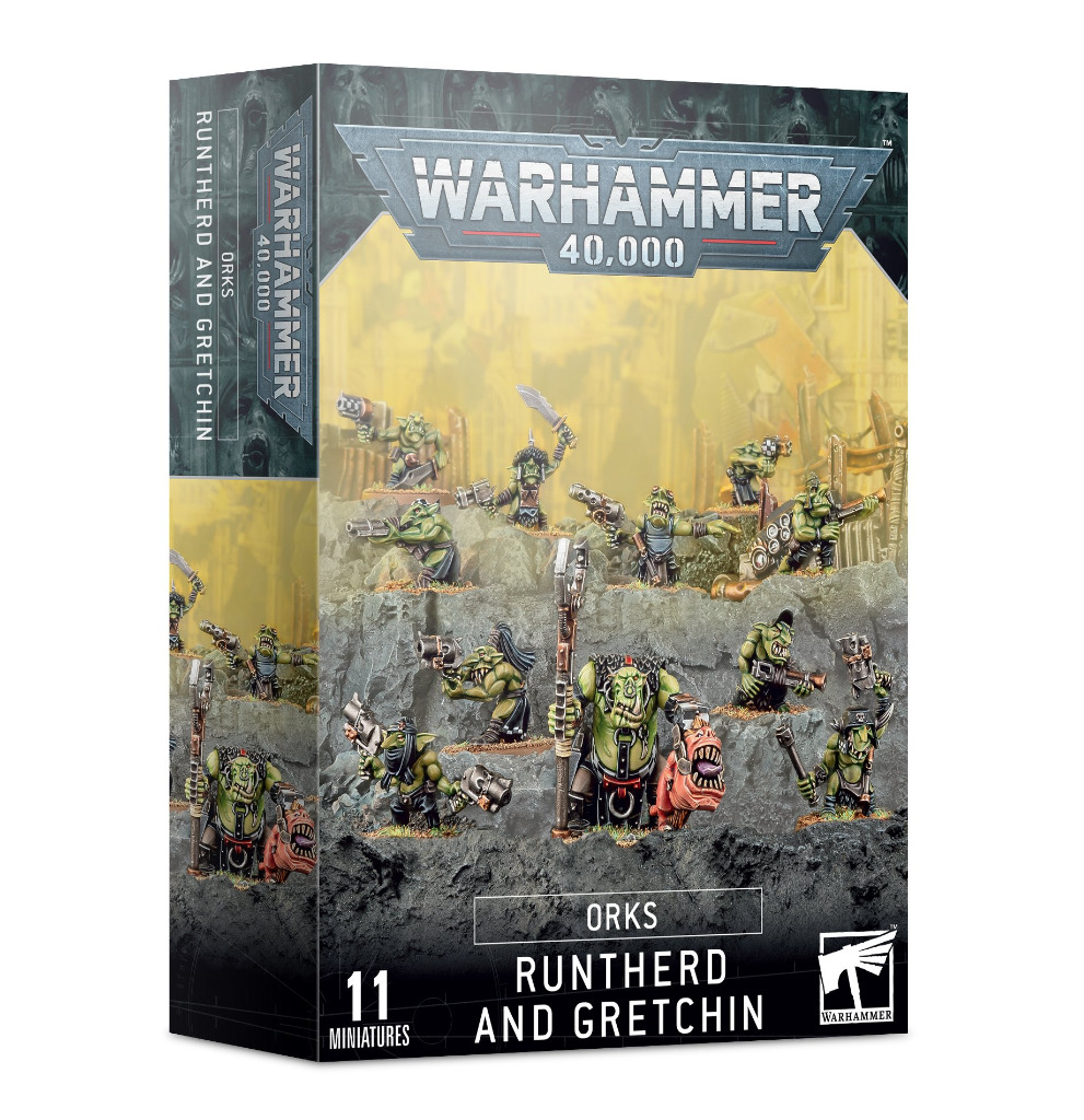 Orks: Runtherd and Gretchin 1