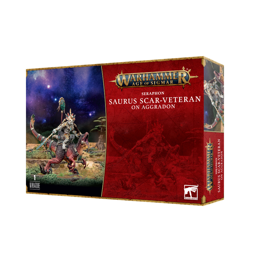 Seraphon: Saurus Scar-Veteran On Aggradon 1