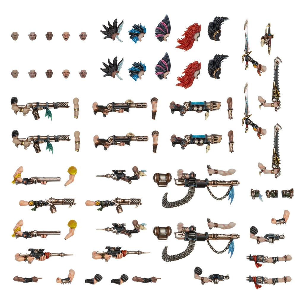 Necromunda: Escher Weapons & Upgrades 2