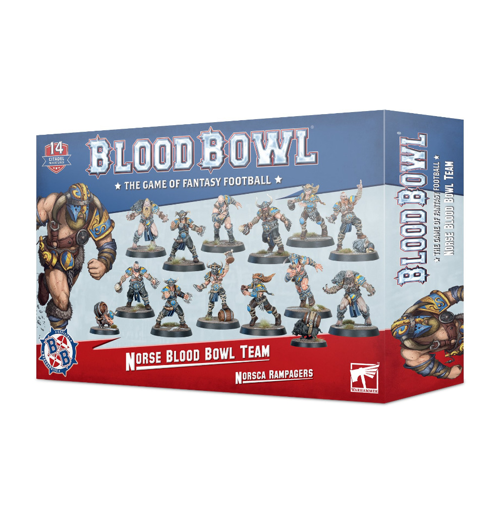Blood Bowl: Norse Team - The Norsca Rampagers 1