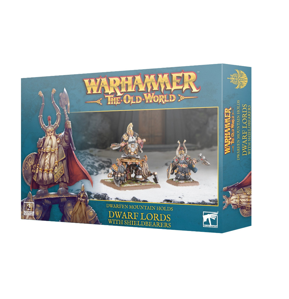 Dwarfen Mountain Holds: Dwarf Lords with Shieldbearers 1