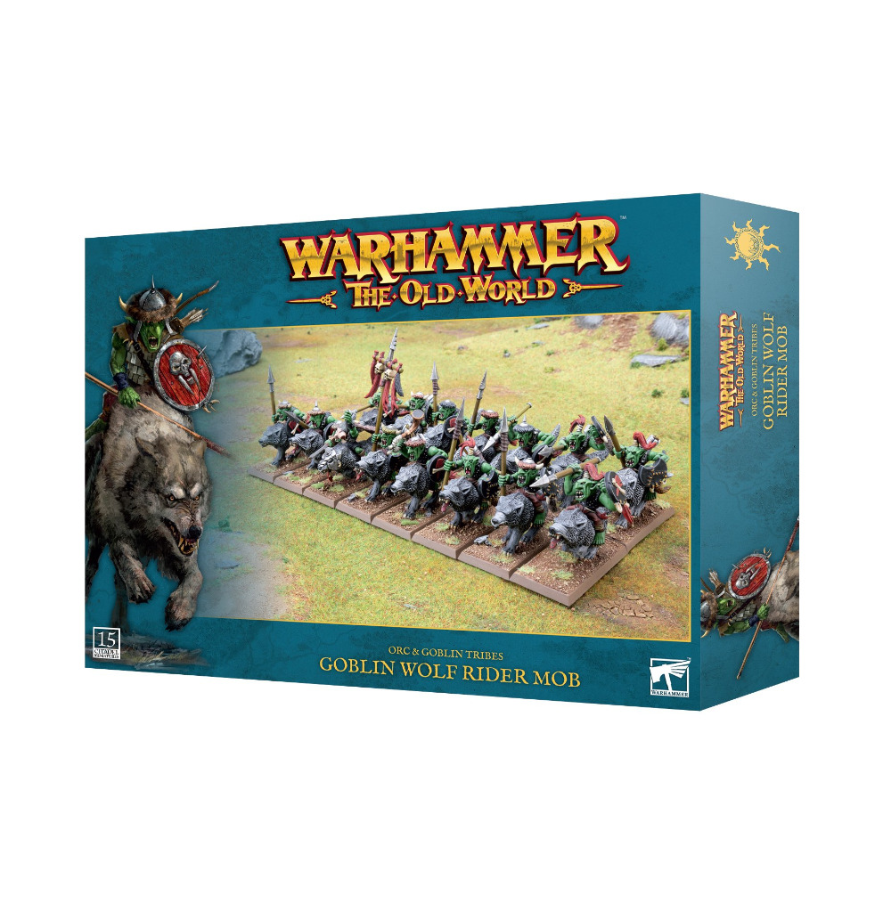 Orc & Goblin Tribes: Goblin Wolf Rider Mob 1