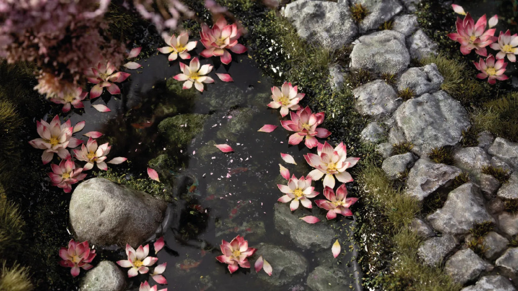 Laser Plants – Lotus Flower 4