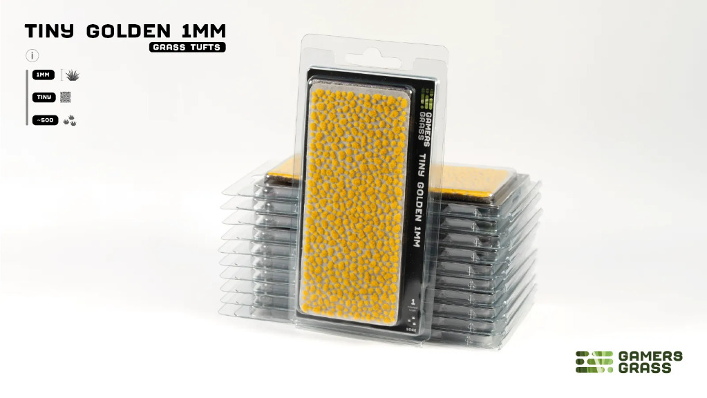 Tiny Tufts Golden 1mm 1