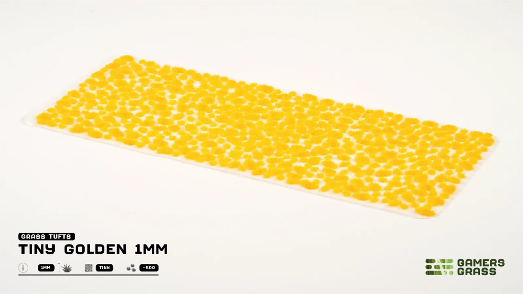 Tiny Tufts Golden 1mm 2