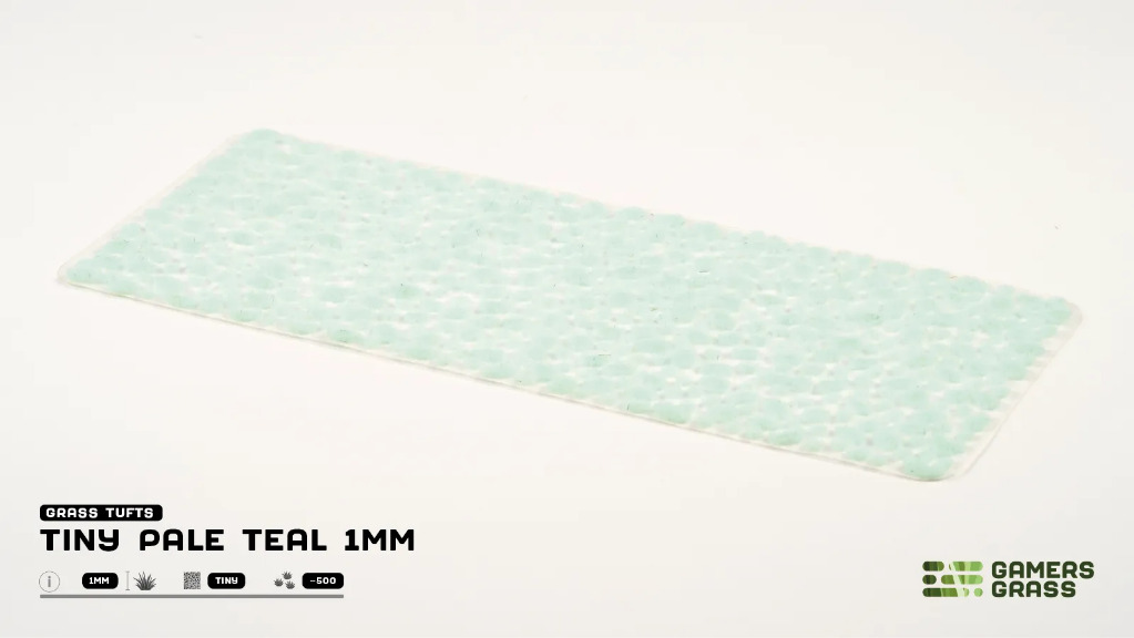 Tiny Tufts Pale Teal 1mm 2