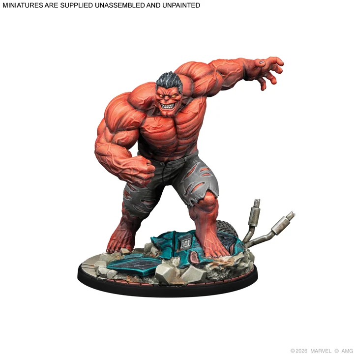 Marvel: Crisis Protocol - Leader, Red Hulk, & Sensational She-Hulk 3