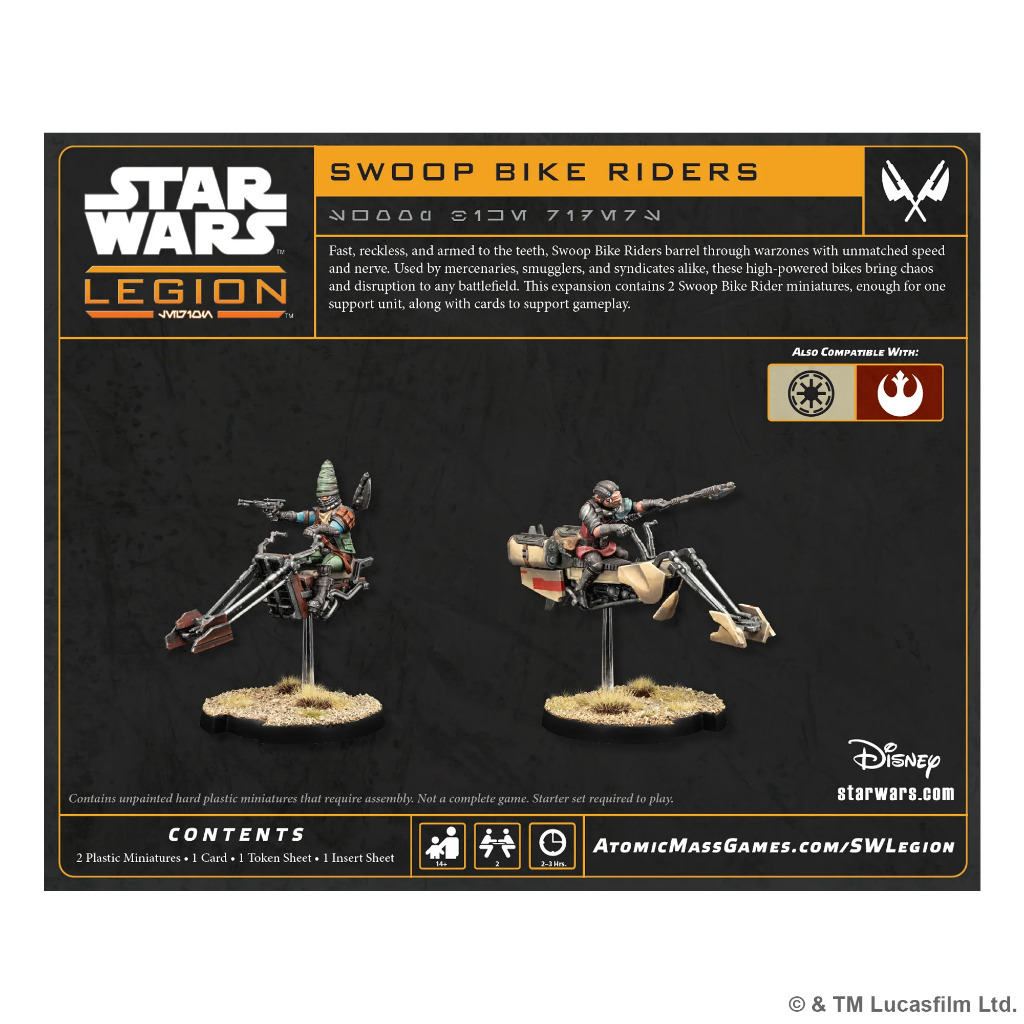 Star Wars: Legion - Swoop Biker Riders 2