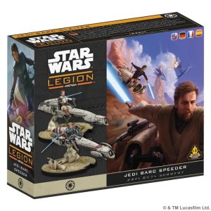 Star Wars: Legion - Jedi General on BARC Speeder 1