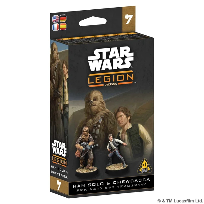 Star Wars: Legion - Scoundrel Han & Chewie 1