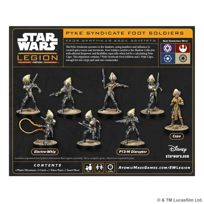 Star Wars: Legion - Pyke Syndicate Foot Soldiers 2