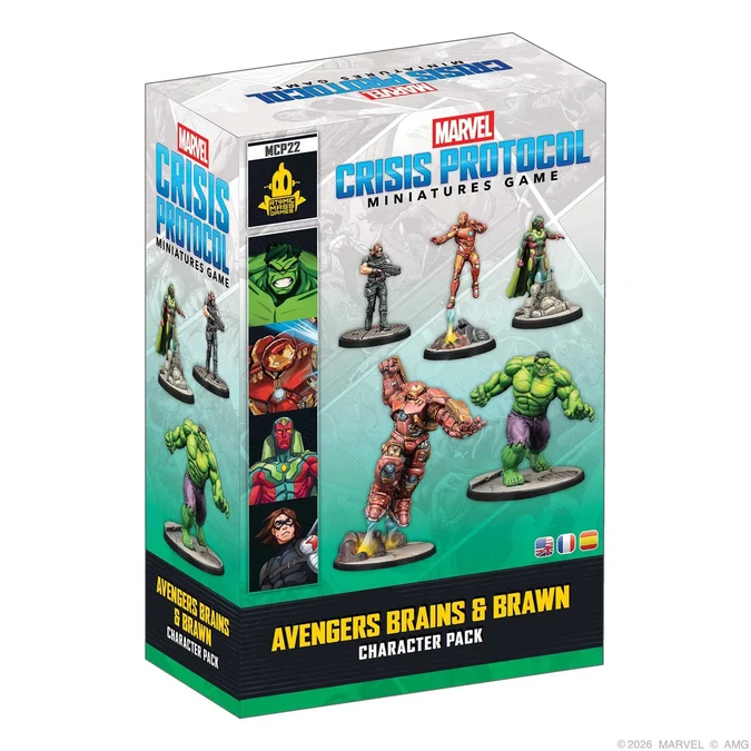 Marvel: Crisis Protocol – Avengers Brains & Brawn Character Pack 1