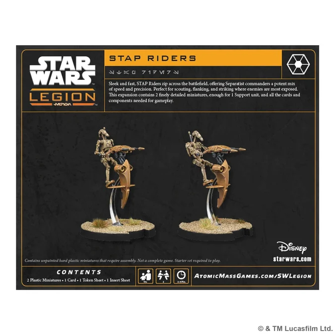Star Wars: Legion - Star Wars: Legion - STAP Riders 2