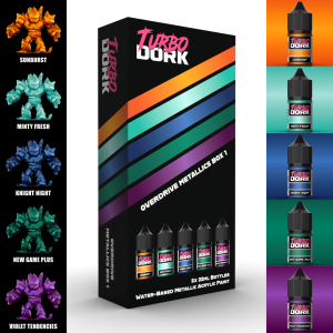 Overdrive Metallics Box 1 (5 Bottles of Paint) 1
