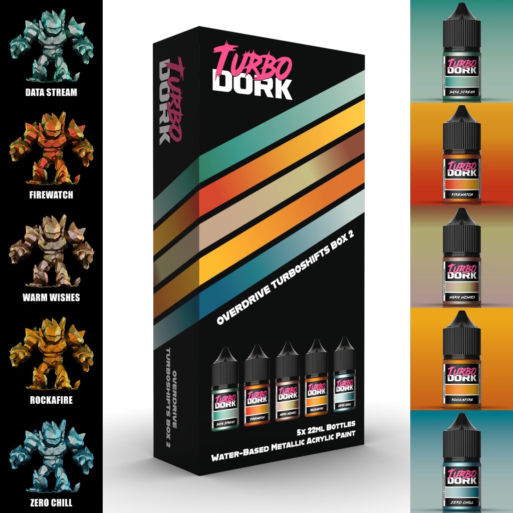 Overdrive TurboShifts Box 2 (5 Bottles of Paint) 1