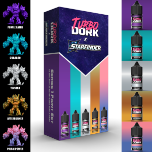 Starfinder X Turbo Dork Series 1 Paint Set (5 Bottles of Paint) 1