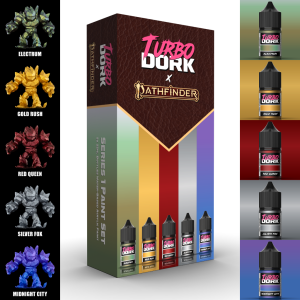 Pathfinder X Turbo Dork Series 1 Paint Set (5 Bottles of Paint) 1