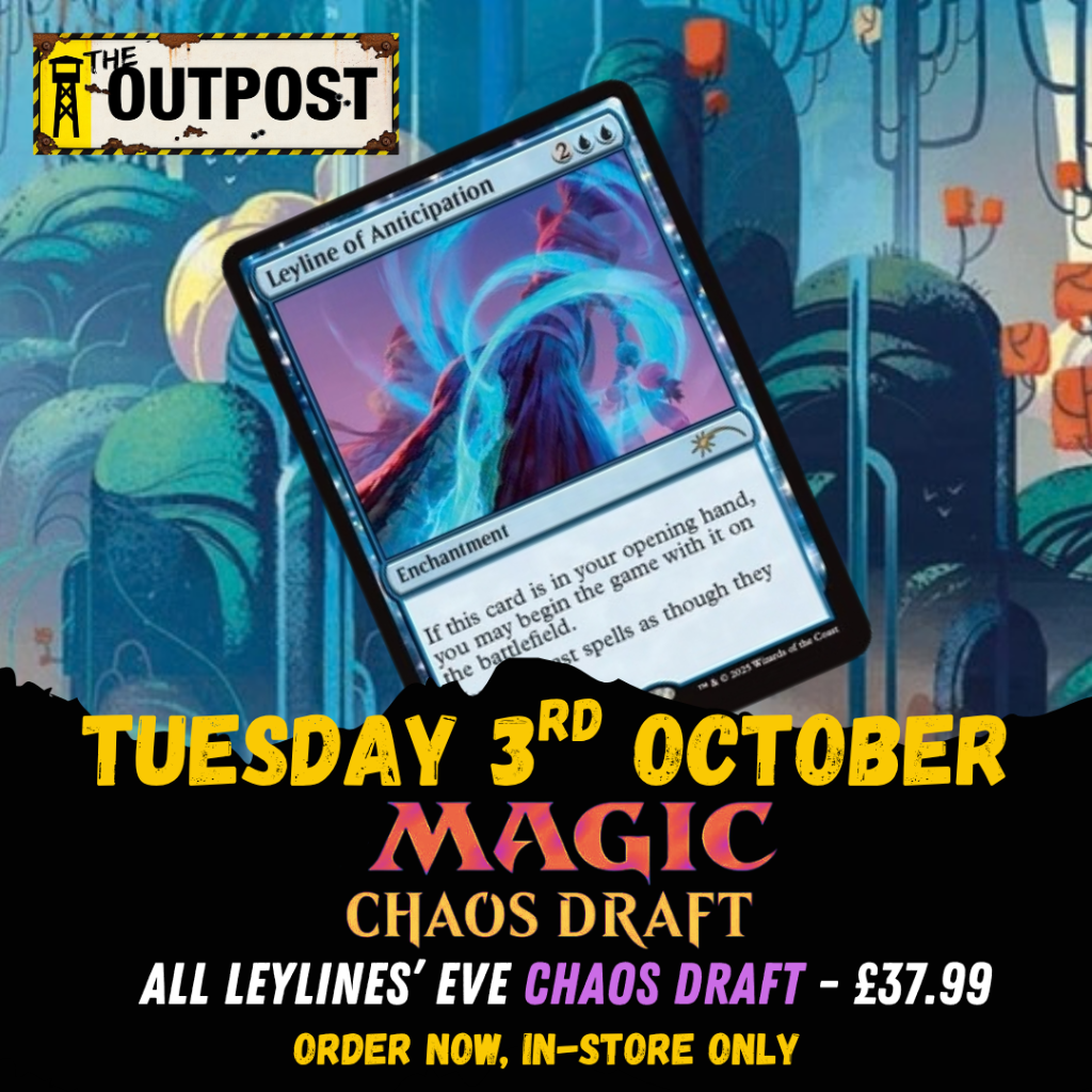 Ticket: MTG All Leylines' Eve Chaos Draft 1