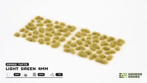 Light Green 4mm - Small Tufts 1