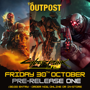 Ticket: Welcome To Night City - Cyberpunk TCG Pre-release One 30.10.2026 1