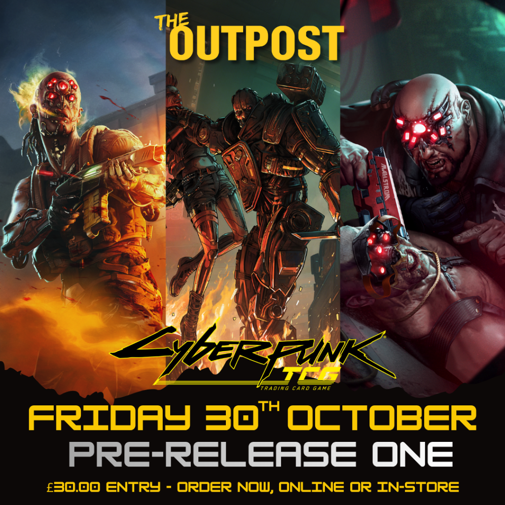 Ticket: Welcome To Night City - Cyberpunk TCG Pre-release One 30.10.2026 1