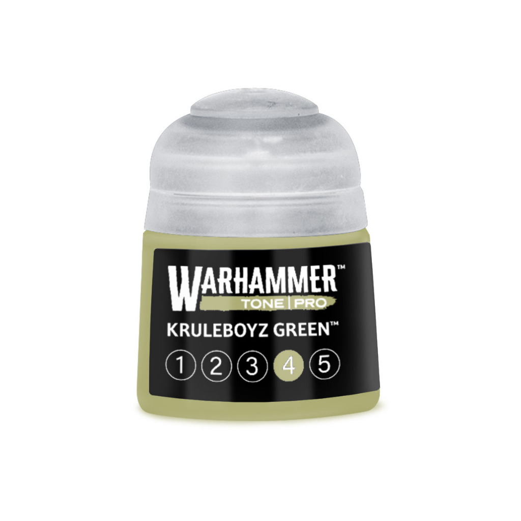 Warhammer Tone Pro: Kruleboyz Green 4 12ml 1