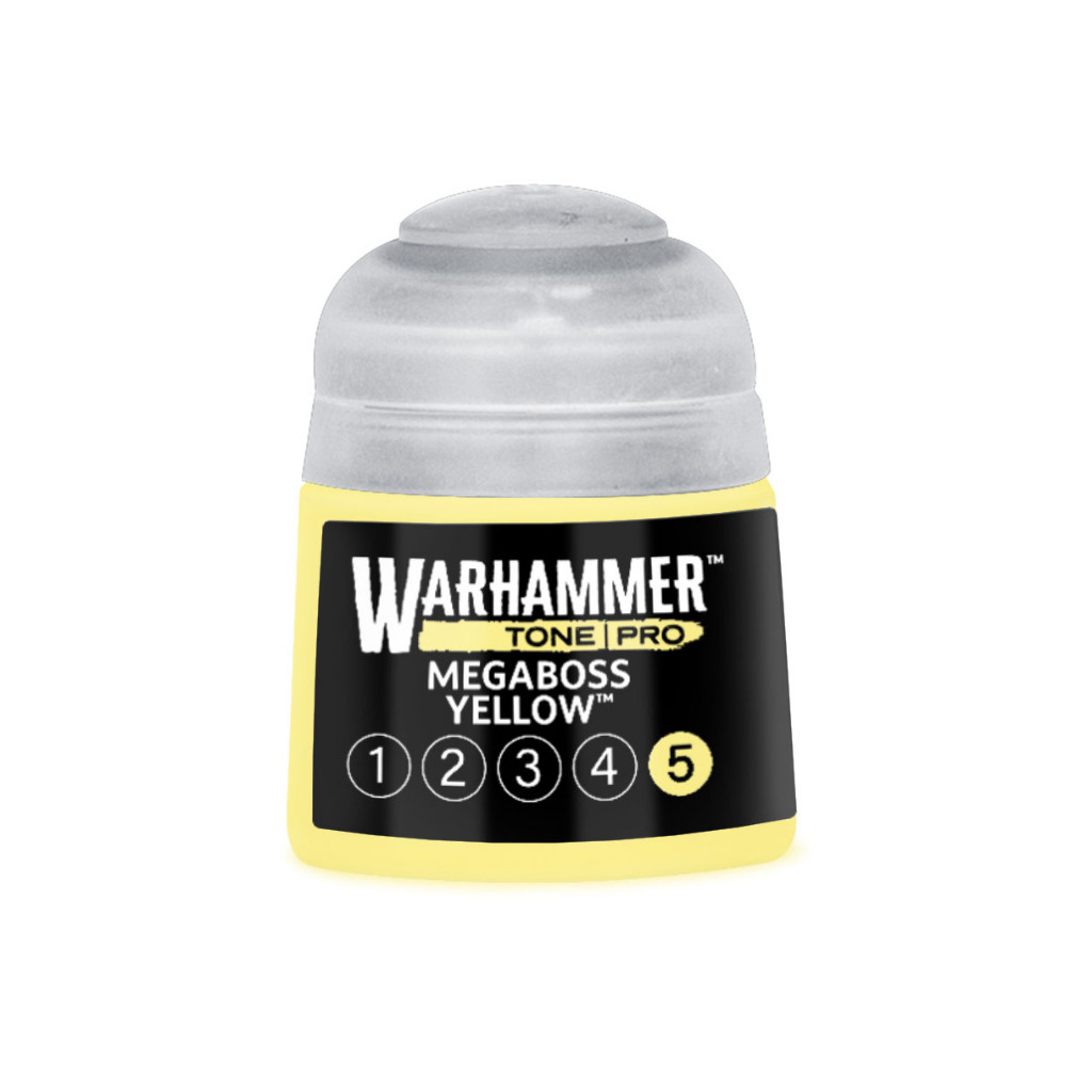 Warhammer Tone Pro: Megaboss Yellow 5 12ml 1