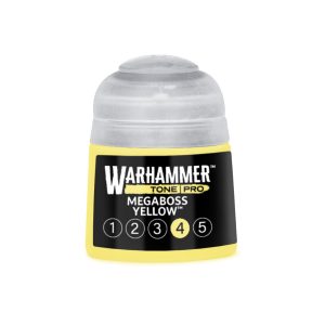 Warhammer Tone Pro: Megaboss Yellow 4 12ml 1