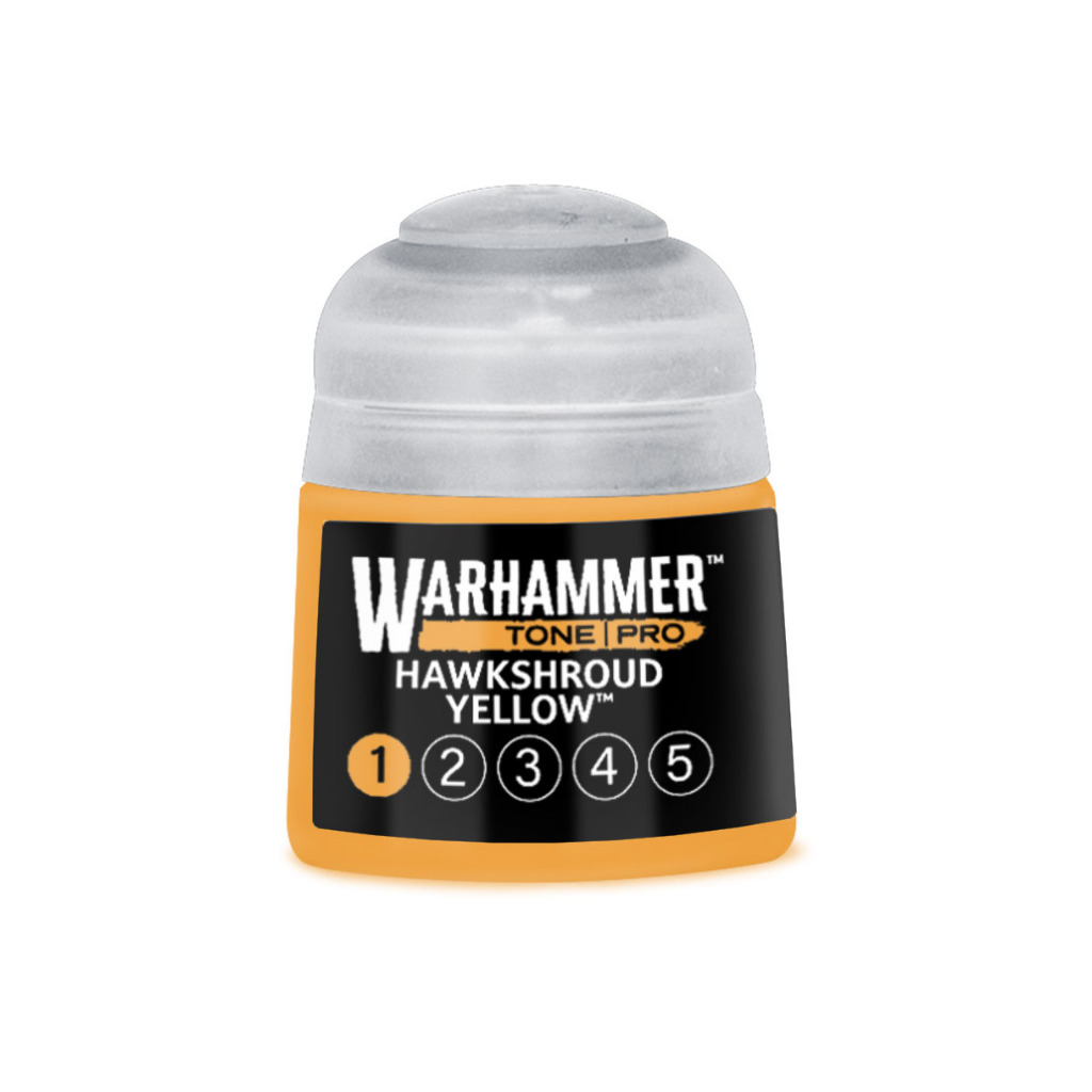 Warhammer Tone Pro: Hawkshroud Yellow 1 12ml 1