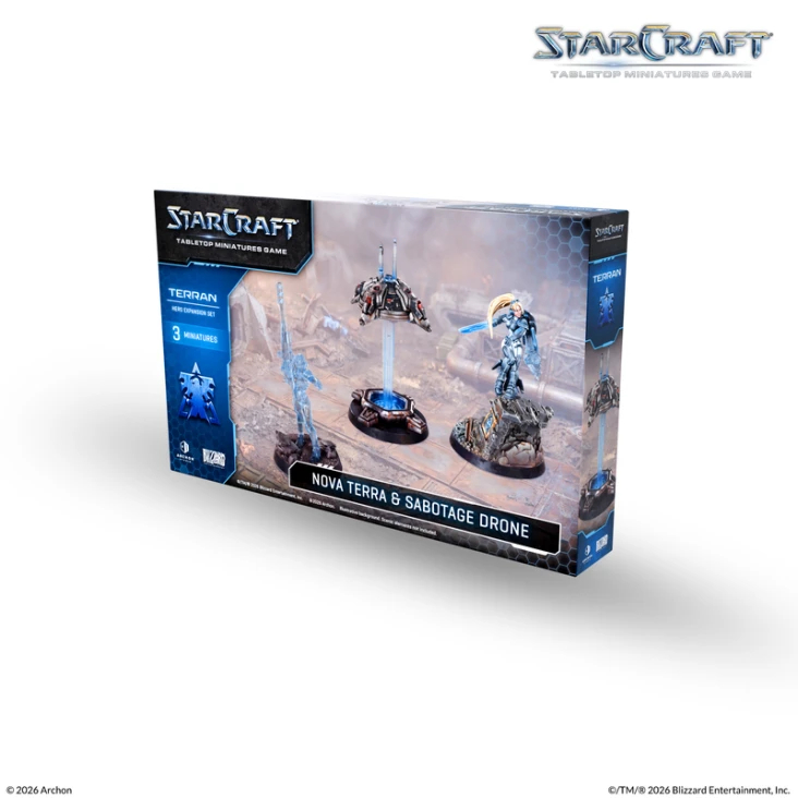 Starcraft: Nova Terra - Terran - Hero Expansion Set 1