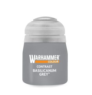 Warhammer Colour Contrast: Basilicanum Grey 18ml 1