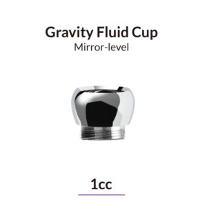 1cc / 1ml Mirror-Lever Gravity Fluid Airbrush Cup 1