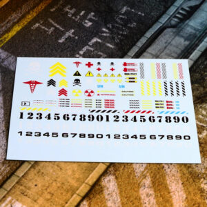 BLKOUT Water Slide Decals - Factory Duster 1