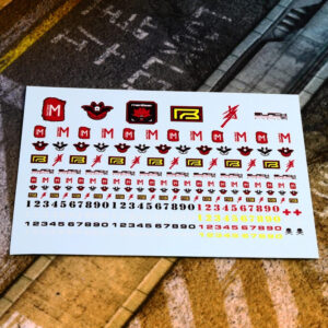 BLKOUT Water Slide Decals - Chimera Faction 1