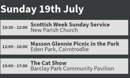 Peterhead Scottish Week Programme for Sun 19th July