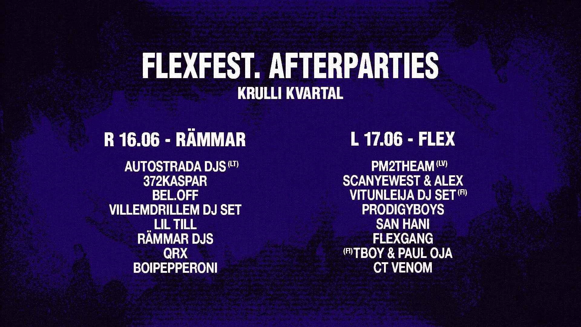 FLEX FEST 2023 afterparty | Ticketer