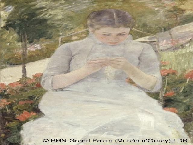 Jeune Fille au Jardin