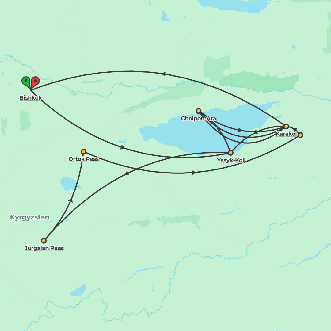 Tour | Kyrgyzstan's World Nomad Games 2026 then Trek the wild Tian