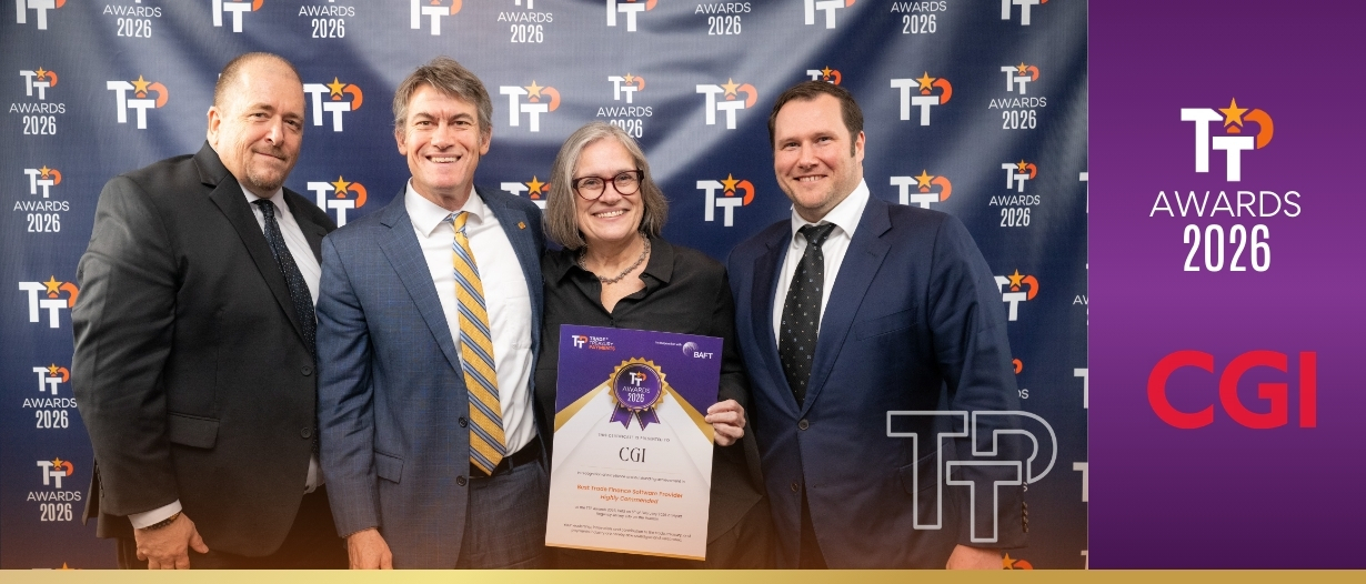 Highly commended trade finance software provider 2026: CGI on modernising trade infrastructure through interoperability and partnership