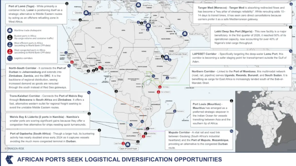African ports seek logistical diversification opportunities