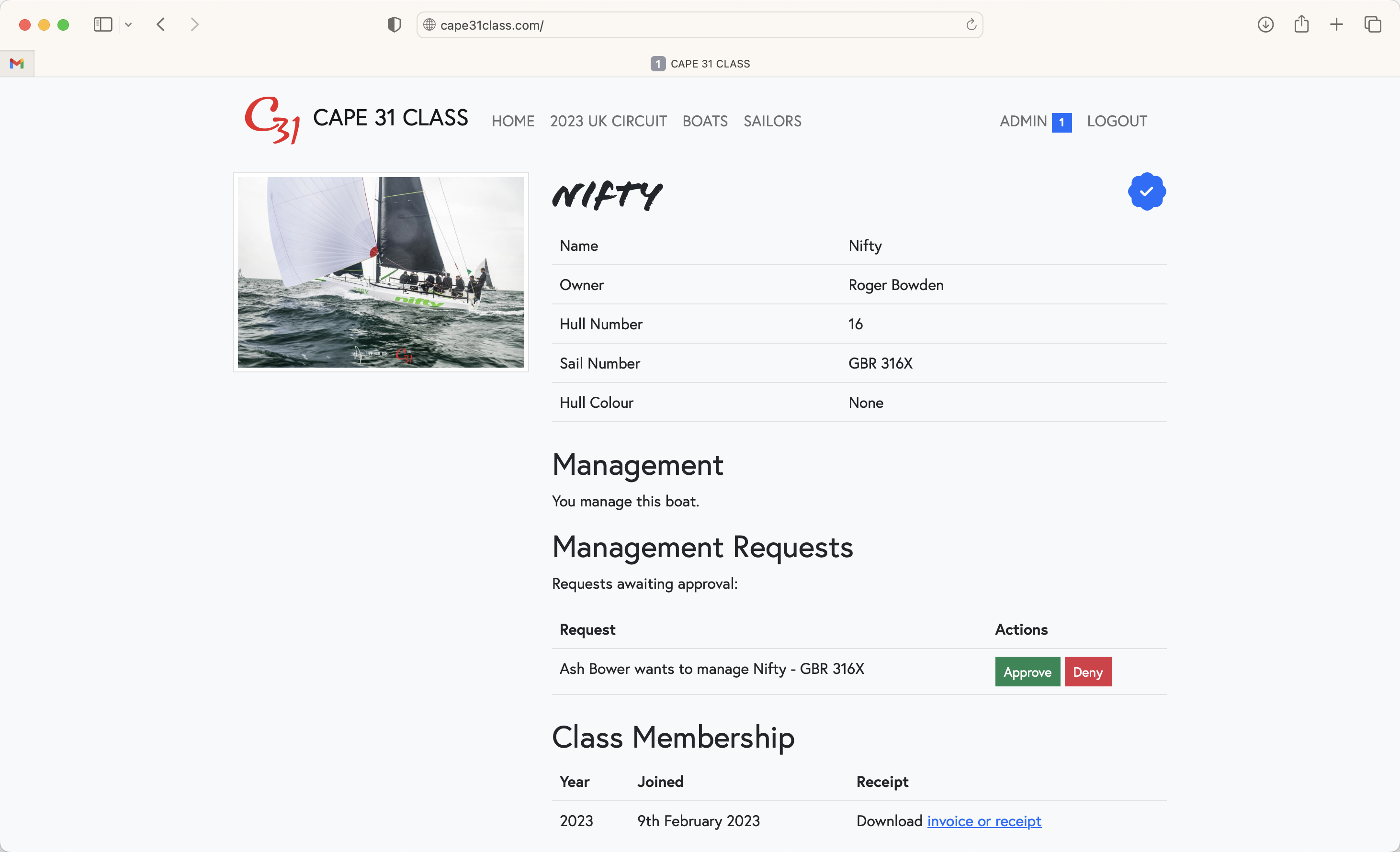 Class Management System