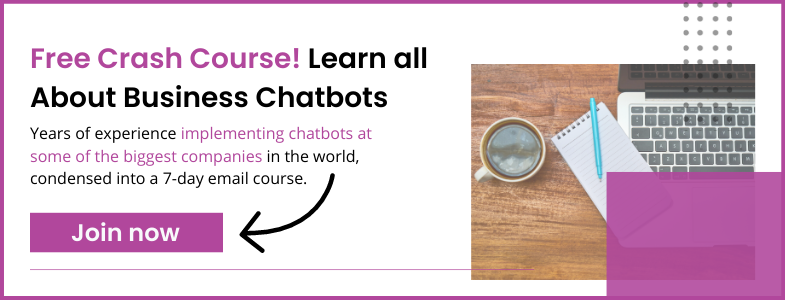 business chatbot course cta