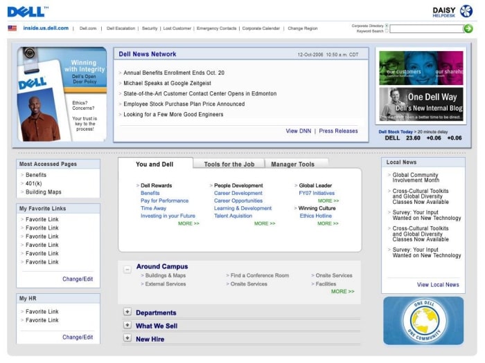 dell intranet 2007