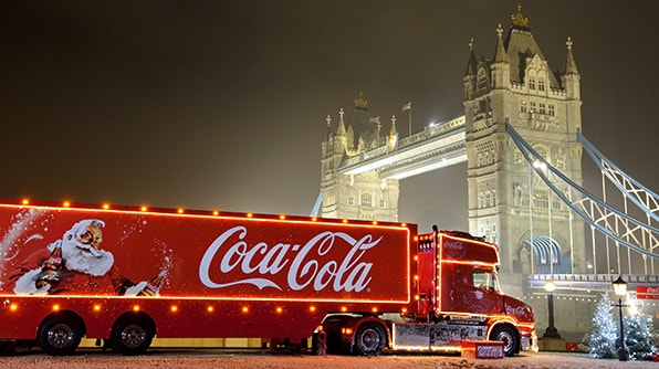 coca cola truck