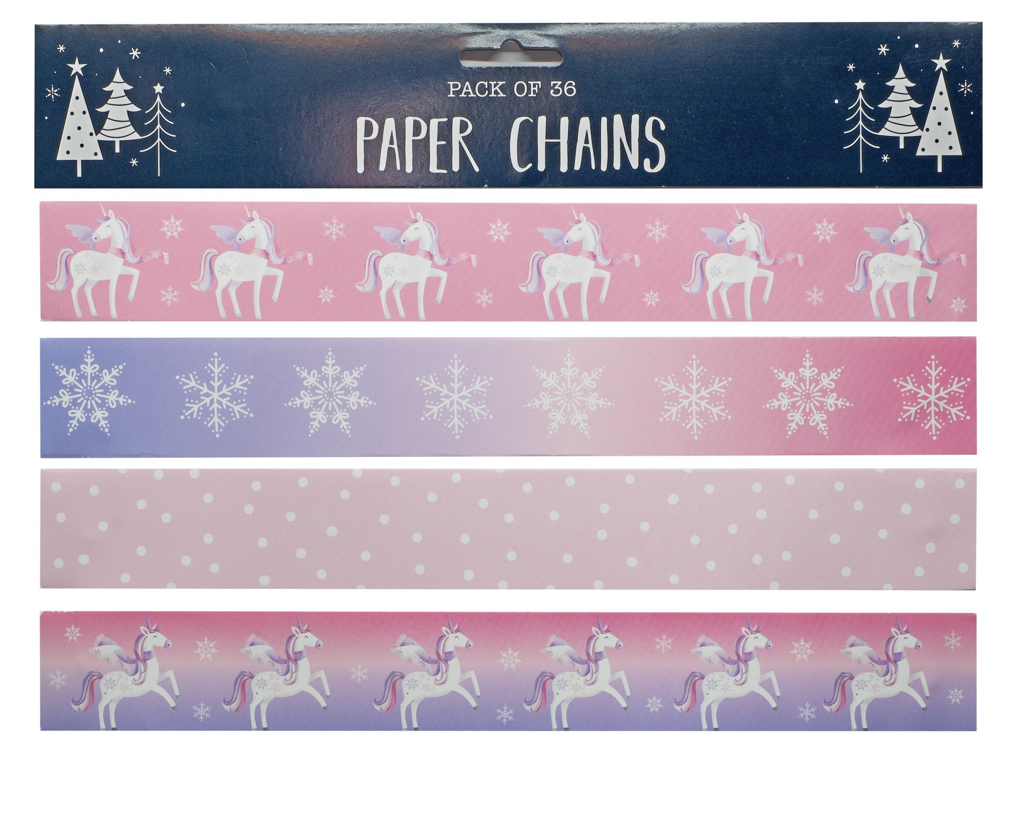 Unicorn 36 Paper Chains Angel Wholesale