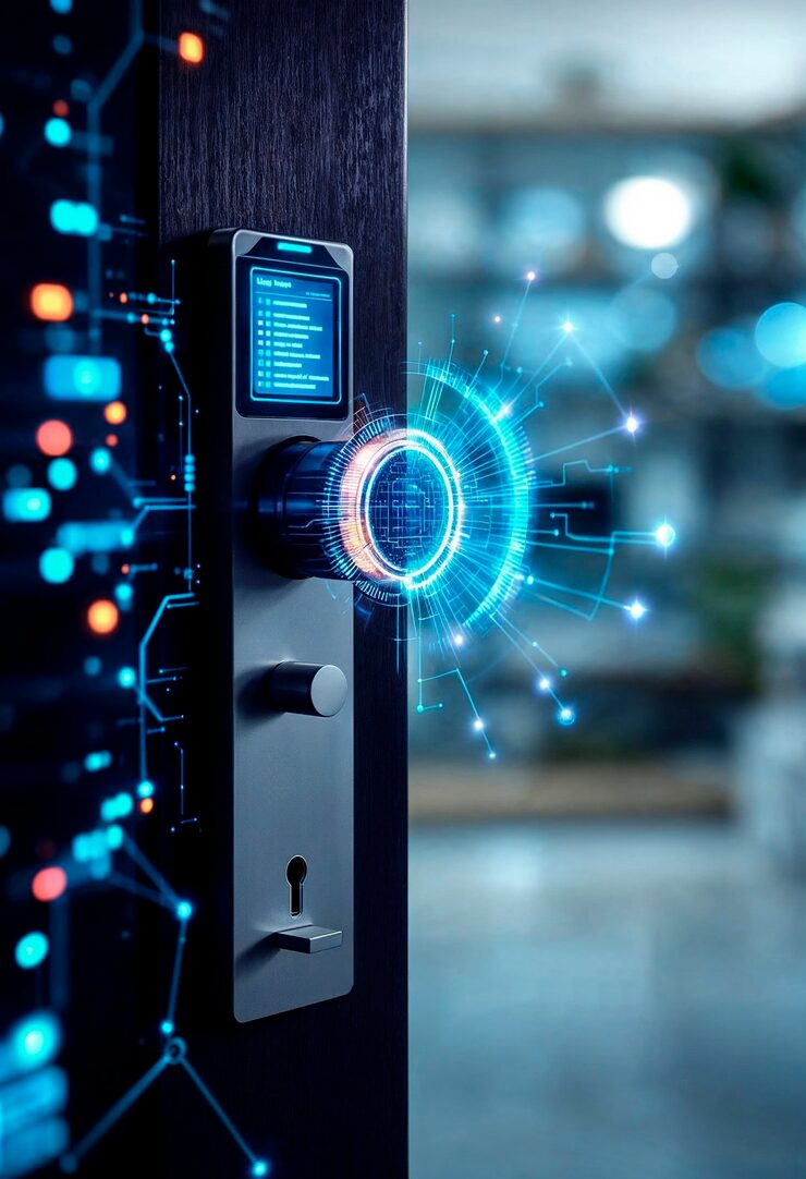 مزايا الأقفال الذكية في تأمين المنازل والمكاتب