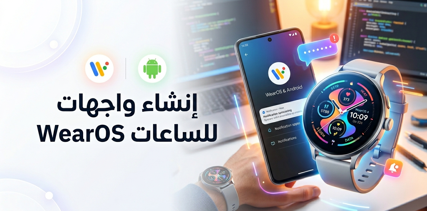 إنشاء واجهات للساعات WearOS